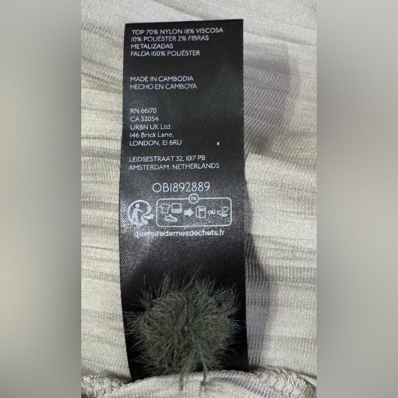 NWT Size MP - The Thea Long-Sleeve Eyelash Twofer Sweater Dress (NWT US$ 188) - Picture 9 of 15